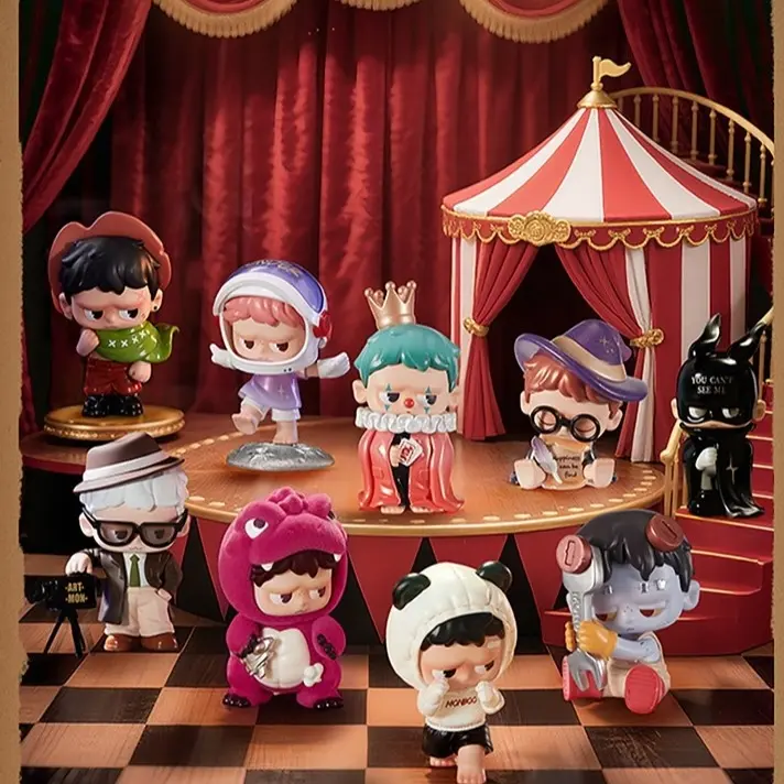【Holiday Gift】MONBOO Theater Story Series Figure Blind Boxes, Cute Theater-Themed Character Statues, Ideal Desk Decor & Collectible Gift for Girls, Holiday & Holiday Haul#Summervibes, Back To School