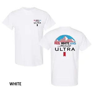 Red White And Michelob Ultra T-Shirt - 4th Of July Graphic Tee, Trendy Summer for Men for Women, Shades For Everyone, Gift for 4th Of July