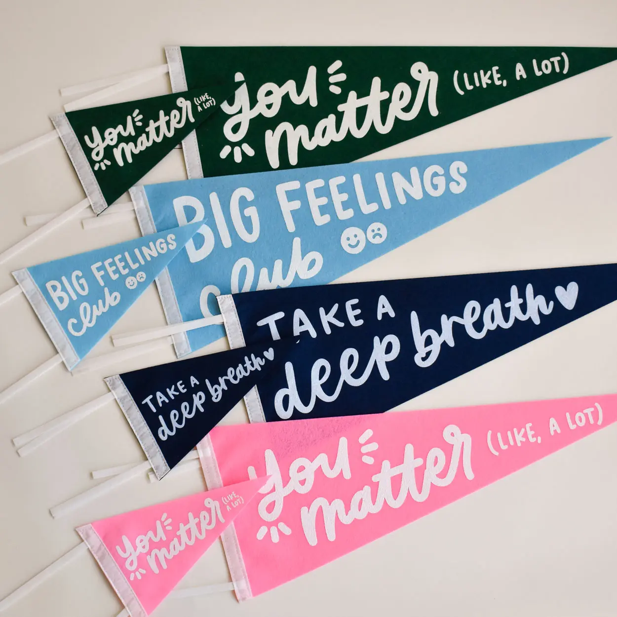 Preppy Pennant Flags Preppy Pennant Flags