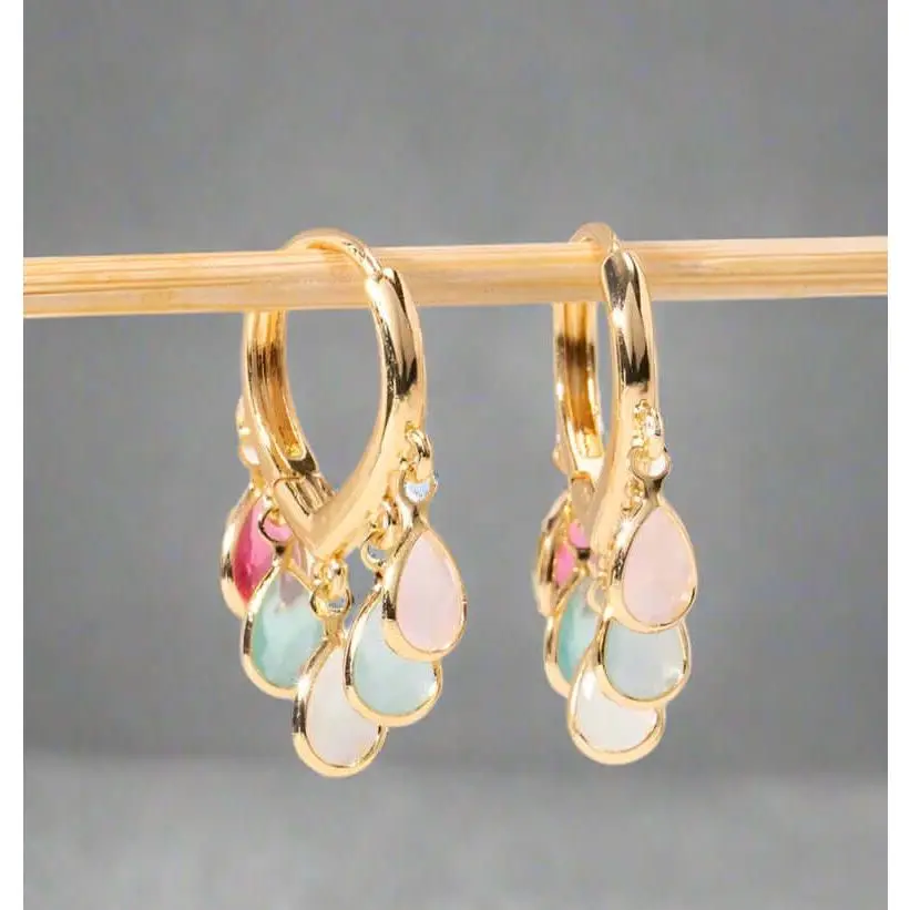 STAINED GLASS EARRINGS