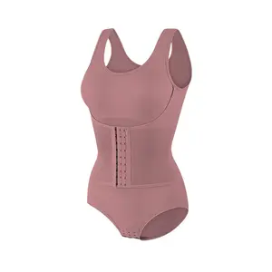 Women's Plus Size Bodysuit Shapewear for Tummy Control Waist Sculpting and Butt Lifting Ideal for Postpartum Use