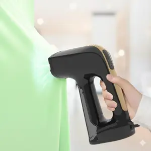 MORTEK 2-in-1 Handheld Garment Steamer & Iron with Vacuum Suction – Portable Steam & Dry Ironing, Dual Steam Levels, Travel Steamer with Bag & Ironing Glove