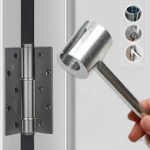 Double Head Adjustment Tool, Adjustable Hinge Hole Opener, 14-19mm Hinge Repair Tool, Universal Hand Tool for Home and Office