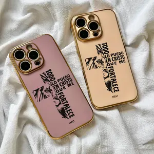 Todo Lo Puedo En Cristo Phone Case, Spanish Bible Verse Philippians 4:13 Christian Cover for iPhone 16 Pro Max 15 Plus 14 Pro 13 12 11 XS Max XS XR