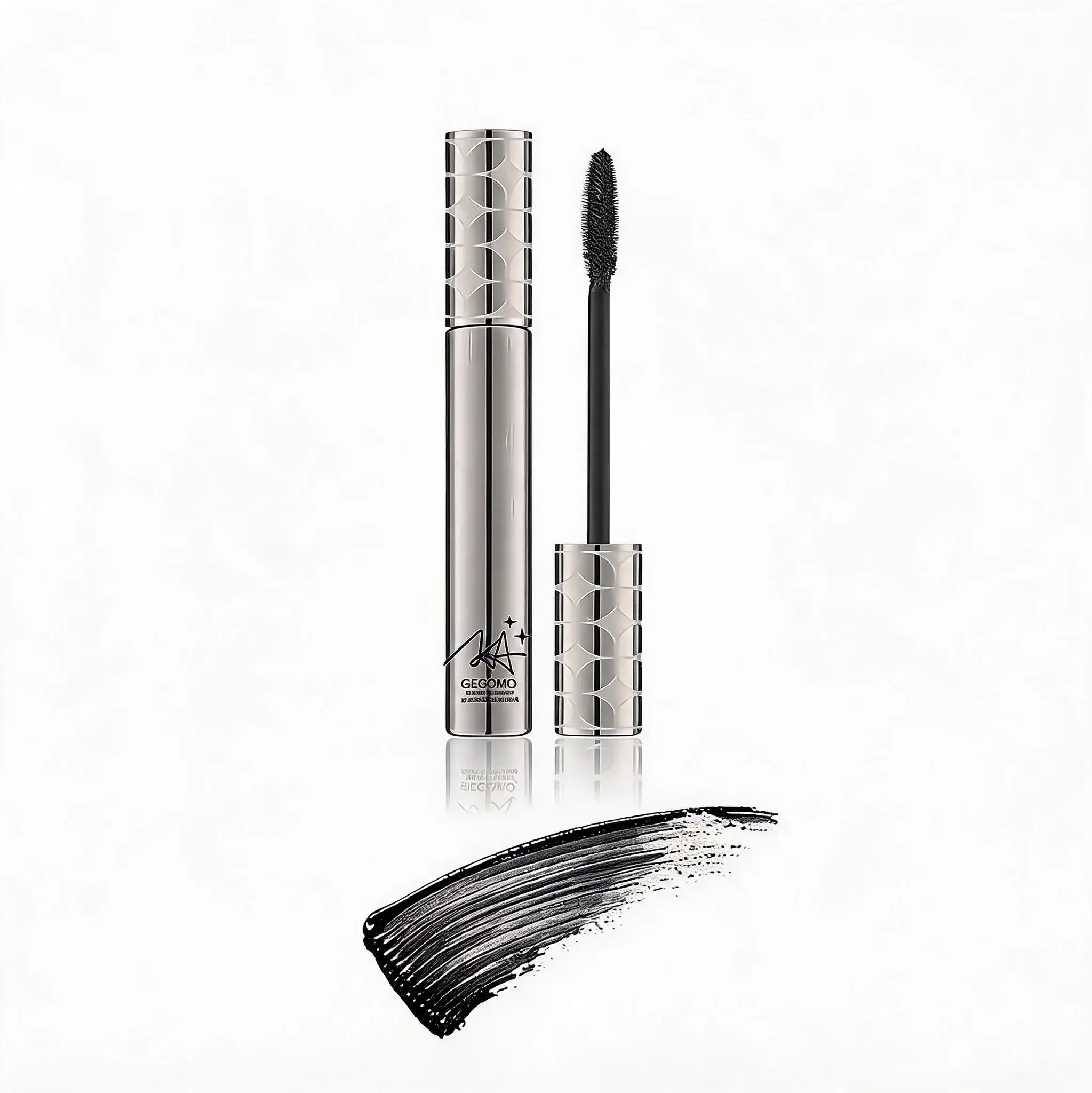 Gecomo Curling Lash Mascara - Long-Lasting Volumizing Formula, Smudge-Proof, Non-Clumpy for Natural Sunflower Lashes