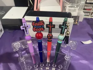 Custom beaded pens