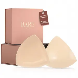 Bra Inserts | Bare Light Boost Adhesive Bust Enhancer – Breast Lift, Shape Enhancing Comfort