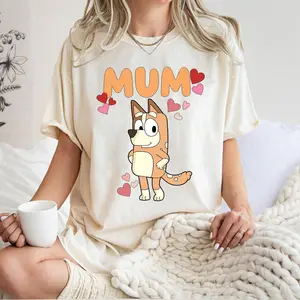 Blu3y Family, Mum Dog Birthday Party Shirt, Shirt, Chili Shirt, Family Shirt, Chilli Mum Shirt, Gift Tee, Mom Shirt,tee