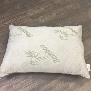 Bamboo Pillow - Soft & Comfortable for Rest - Eco-Friendly Design - Perfect for Home & Office Use