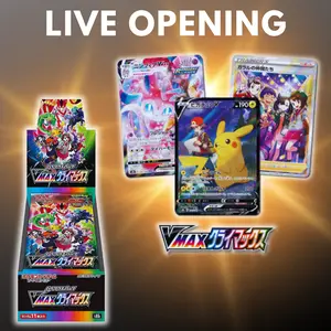 VMAX Climax Japanese Booster Box (LIVE OPENING)