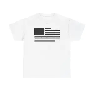 Redacted United States Of America Unisex Heavy Cotton Tee - Files - Flag - Gift for Men and Women
