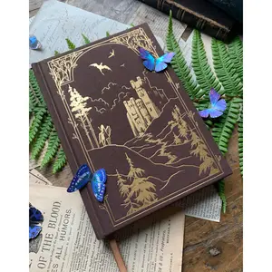 The Wanderer - B6 vegan dot grid notebook, 100gsm ivory paper