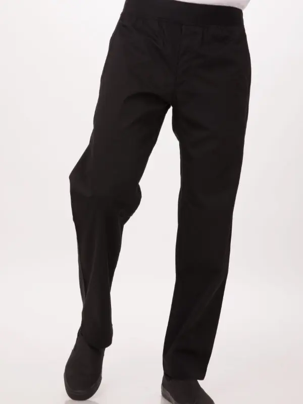 Chef Works Men's Lightweight Slim Chef Pants