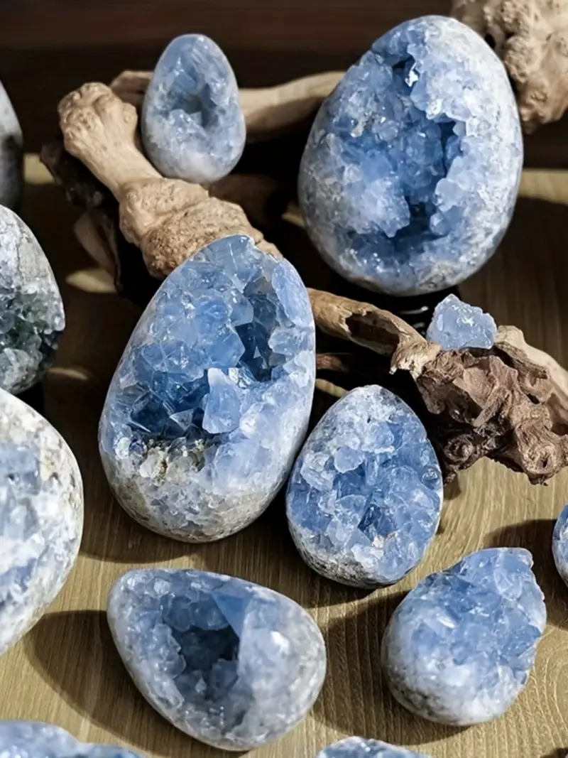 blue crystal stone - TikTok Shop