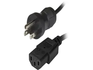 StarTech.com PXTMG10115 15 ft Hospital Grade Power Cord - NEMA 5-15P to C13 - Monitor Power Cable - Power Supply Cord