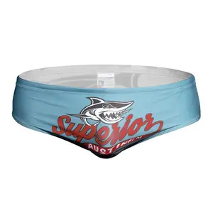 Men’s Boxer Swim Shorts Shark Pattern Stylish Comfortable Perfect for Water Sports and Beach Wear 【Free Waterproof Phone Pouch】