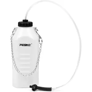 Brake Bleeder Kit 1L Brake Bleeder Bottle with 24 inch Tube and Rubber Connector for Collect Brake Fluid