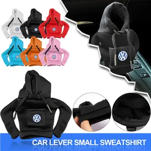Hoodie Car Gear Shift Knob Cover Manual Handle Accessorie For Volkswagen VW Rline Beetle Touareg Tiguan GTI R CC Golf Jetta Polo Car Accessories