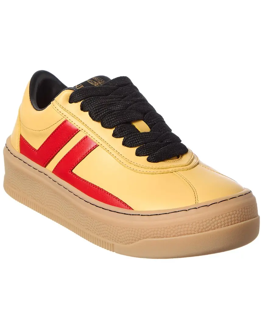 LANVIN Semelle Haute Leather Sneaker LANVIN Semelle Haute Leather Sneaker
