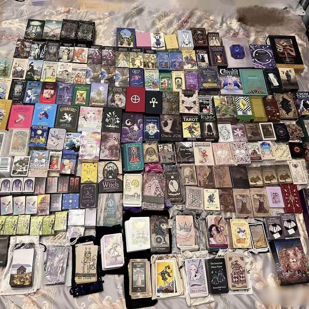 Tarot Cove Random Tarot Blind Box, Premium Paper Tarot Deck Surprise Set with Guidebook, Beginner Friendly Mystery Witchy Tarot Tarot Cove Random Tarot Blind Box, Premium Paper Tarot Deck Surprise Set with Guidebook, Beginner Friendly Mystery Witchy Tarot