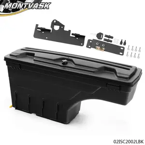 CROSSDESIGN Truck Bed Storage Box Toolbox Driver Left Side LH Fit For Toyota Tacoma 05-20 US