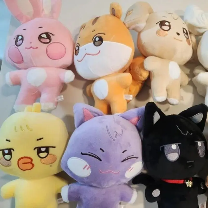 Aniteez Kawaii Stuffed Animals Plushies Toy Room Decor Hongjoong Seonghwa Yunho Yeosang San Ming Wooyoung Jongho Plu