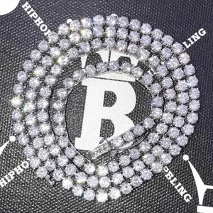 Hip Hop Bling VVS Iced Out Tennis Chain 4MM
