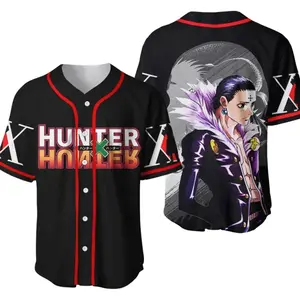 Chrollo Lucilfer Anime Baseball Jersey Cosplay Shirt
