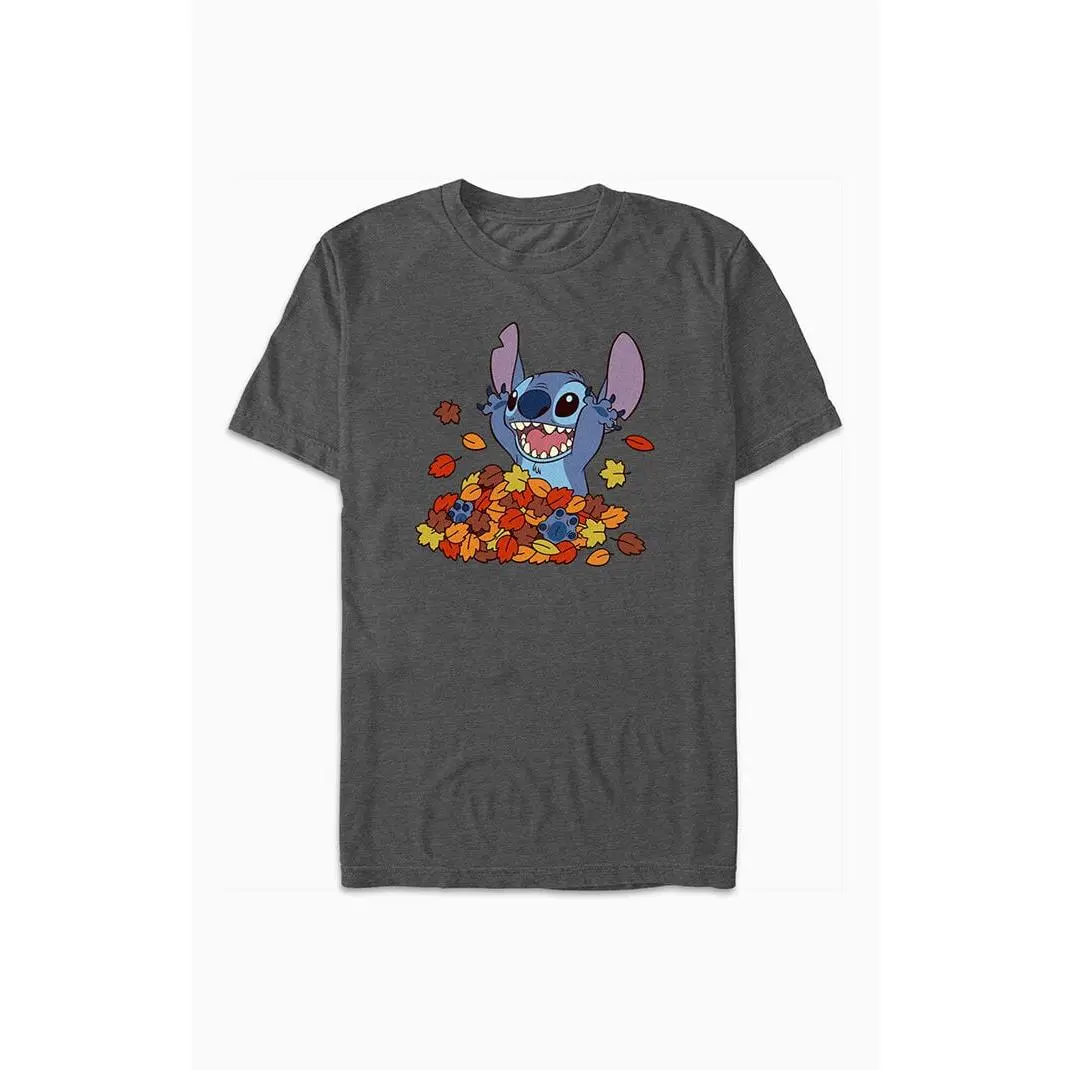 PacSun Women's Lilo and Stitch Fall Leaf T-Shirt PacSun Women's Lilo and Stitch Fall Leaf T-Shirt