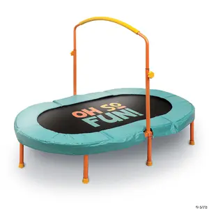 Oh So Fun! Indoor Double Trampoline for Kids