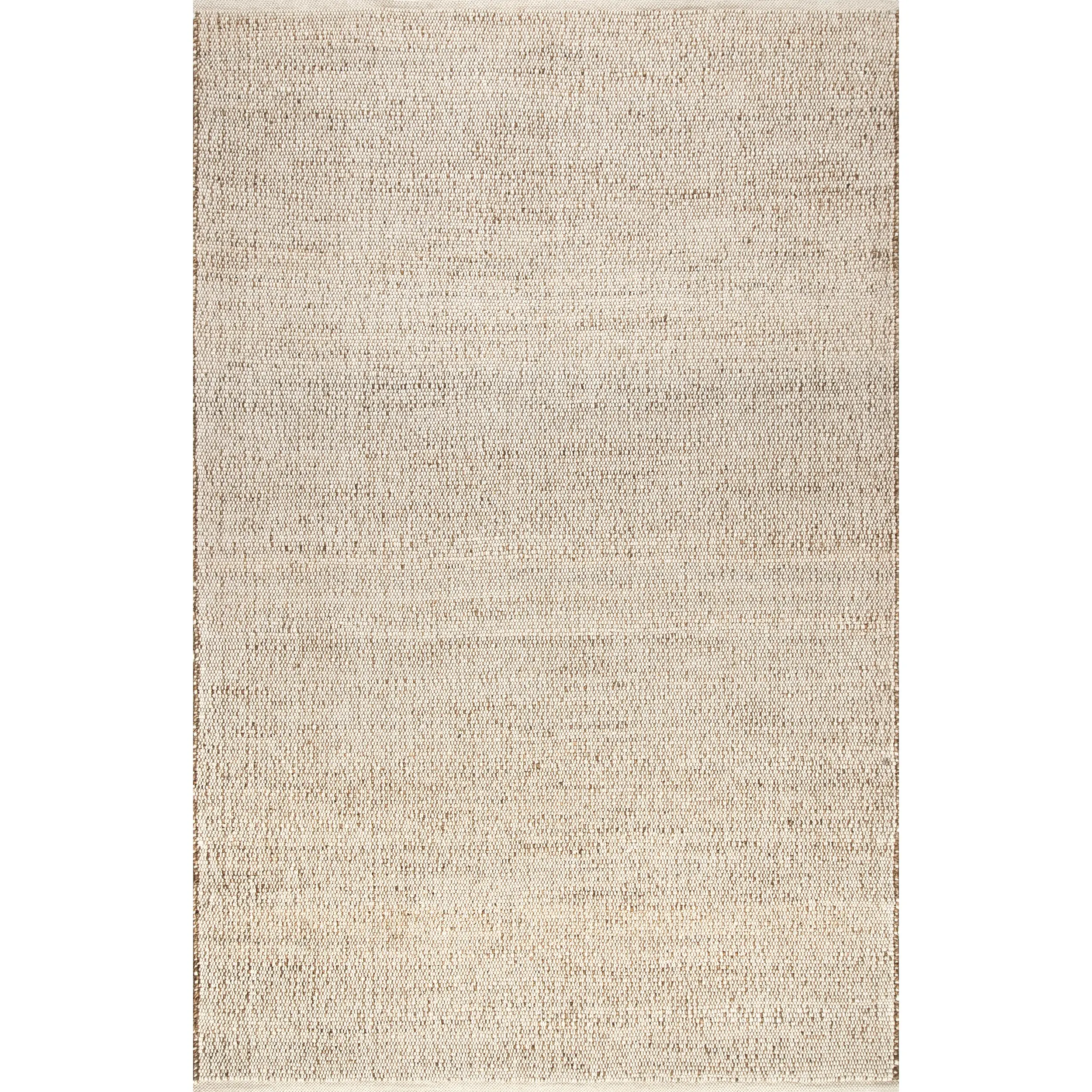 Elfriede Farmhouse Jute Blend Area Rug - Natural Fiber, Soft and Cozy Design, Ideal for Home Farmhouse