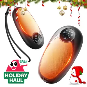 Hand Warmers Rechargeable 2 Pack Electric Hand Warmer Magnetic Ultrathin Portable for Men Women Christmas Hiking Golf Hunting Accessories Holiday Haul