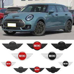 Abs Car Emblem Replacement Sticker for Mini Cooper R Series, Front Hood & Rear Trunk Badge Decal, Car Decals, Durable Automotive Accessory, Vehicle Exterior Decoration