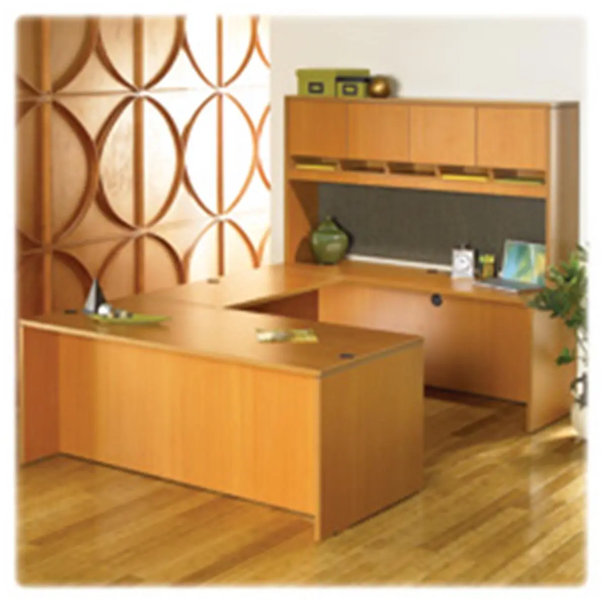 Lorell LLR69436 Wood Base- for Tabletops- 24in.x24in.x29in.- Cherry