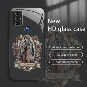 Suitable for [Motorola Moto G Power (2022)] New high-end simple environmentally friendly glass mobile phone case New business simple explosion-proof glass mobile phone case Affordable environmentally friendly anti-fall and anti-fingerprint 995