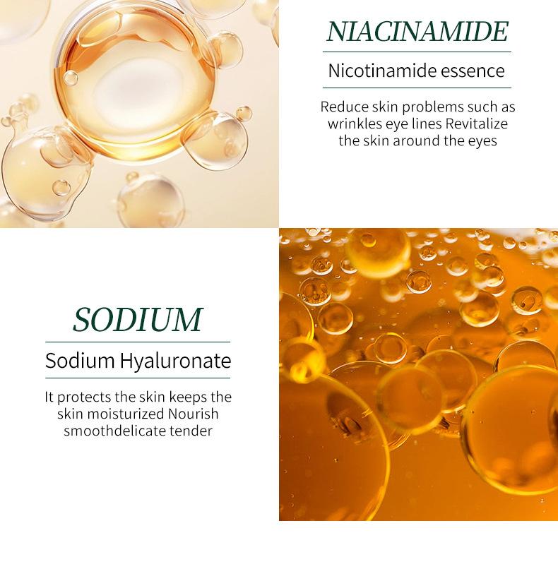 Gold Firming Eye Mask Hydrating Moisturizer Reduces Fine Lines & Dryness Under Eyes