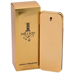 1 MILLION by Paco Rabanne cologne for men EDT 6.8 oz New in Box, Aromatic Citrusy Fragrance, Perfume For Sale
