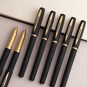 0.5mm Black Gel pen for Business Signature,School accessories,Business office,School student,Stationery supplies,office Supplies,Gift for Students& Adults Style Accents Functional Suitable Design