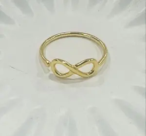 Gold Infinity Ring