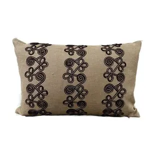 Cappuccino Throw Pillow w/ Down Fill