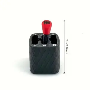 2Pcs Simulated Manual Gear Shift Lever, Realistic Car Shifter Desk Relax Toy, Ideal Gift for Teens, Car Enthusiasts & Manual Transmission Hobbyists