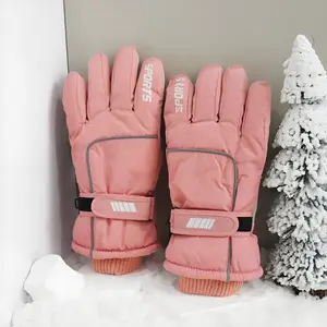 Extreme Cold Weather Gloves for Men Women Waterproof Thermal Ski Snow Motorcycle Riding Touchscreen Windproof Reflective Safety Winter Sports Gear