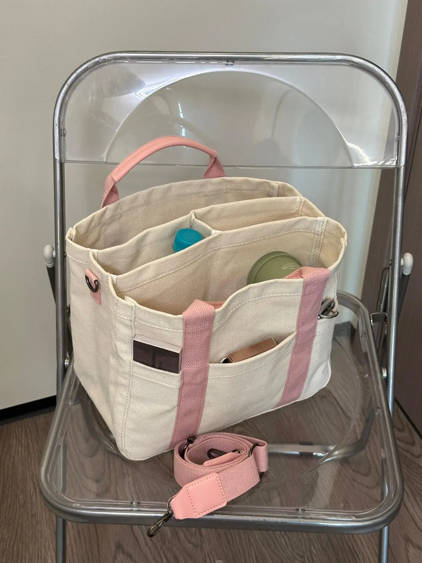 Women's Solid Color Large Capacity Tote Bag, Multi-functional Shoulder Bag for Daily Used, 2025 Summer Casual Trendy Versatile High-quality Daily Comm