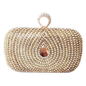 Gold Knuckle Clutch Purse