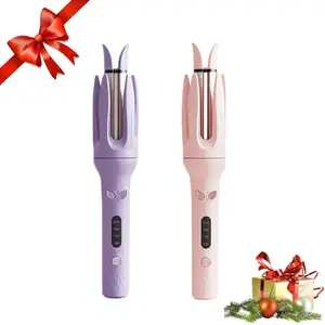 Fully Automatic Electric Curling Stick,Automatic Hair Curling Iron, 28mm Hair Curler, Negative Ion Automatic Hair Hair Curl Wand,Hair Styling Tools for Home, Hair Styler