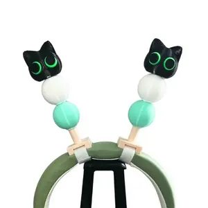 Cute Cat Dango Headphones Attachment Accessories Headset