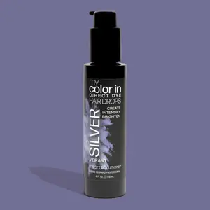 my color in DIRECT DYE DROPS (Vibrant Silver) (4 Fl Oz)