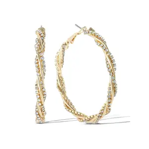 Spiral Hoop Earrings