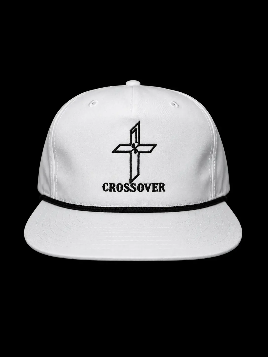 5 Different Stitch Color On Rope 256 With Embroidery "Crossover" Logo