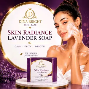 SKIN RADIANCE LAVENDER SOAP.